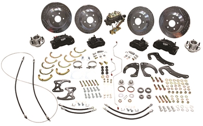 CPP 1955-57 Chevy Complete Front/Rear Big Brake Kits